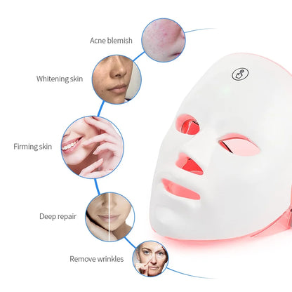 Rechargeable Facial Beauty LED Mask