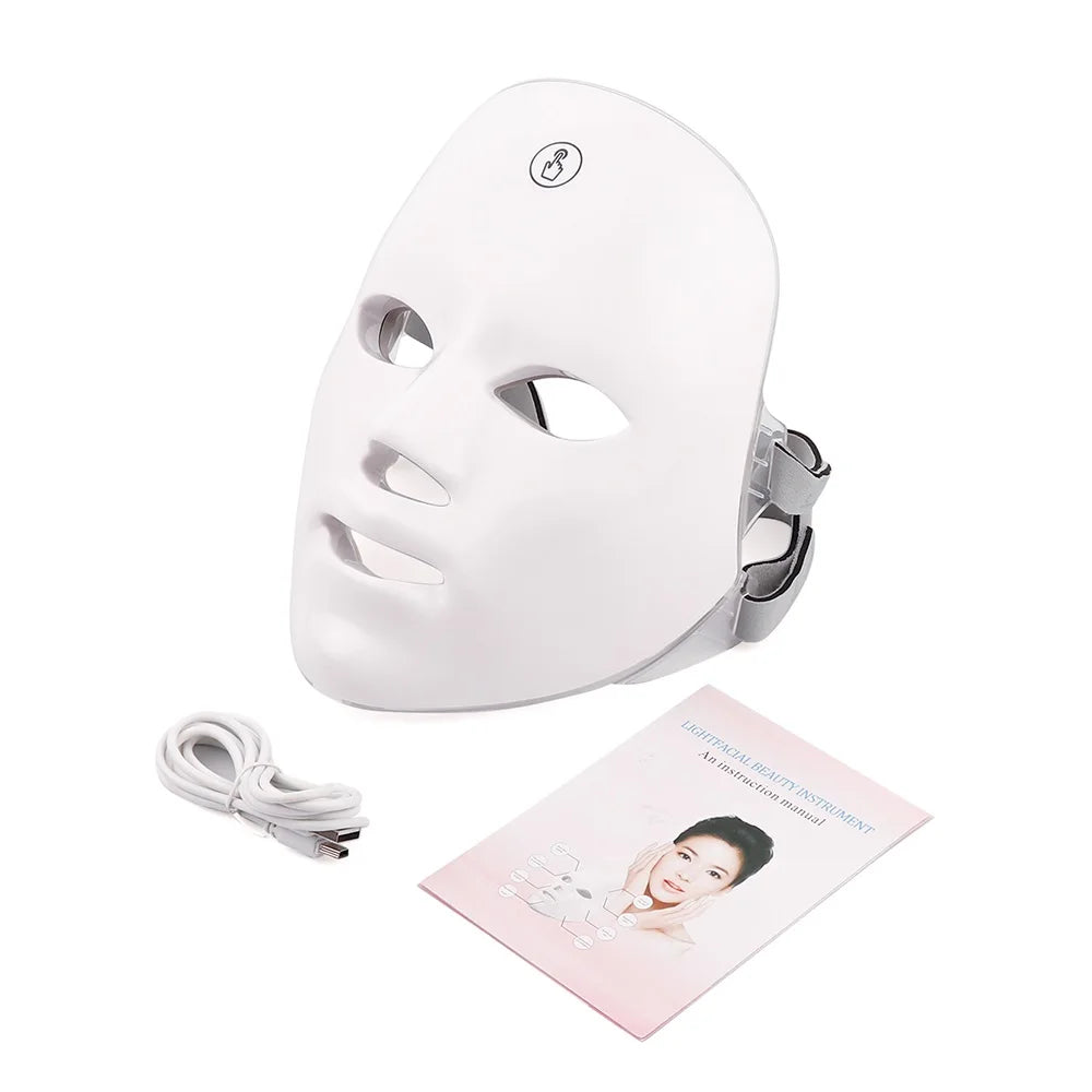 Rechargeable Facial Beauty LED Mask
